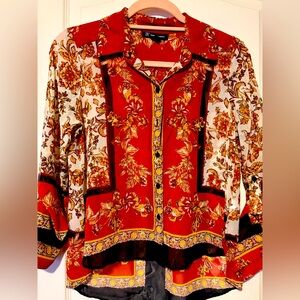 INC Button Down Shirt Sz PP